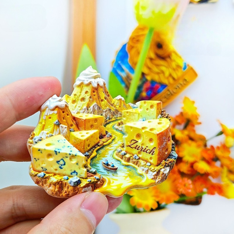 Zurich Cheese Fridge Magnet -  - Home Decor Zurich のレビューと価格