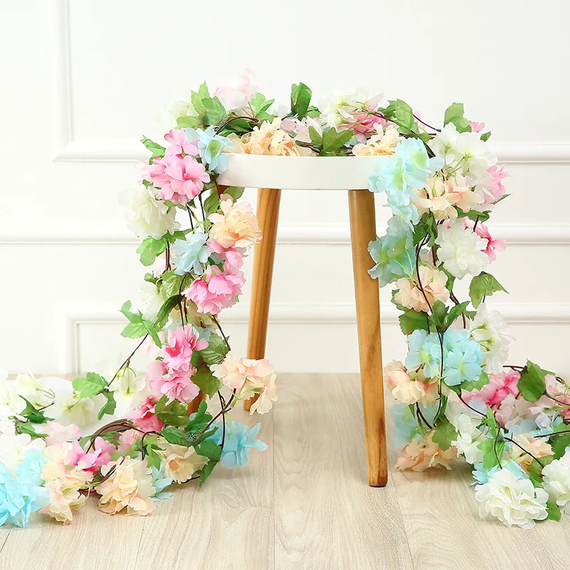 2.3m Wisteria Artificial Flowe - Home Decor Garland のレビューと価格