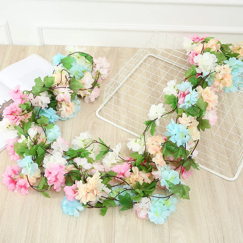 2.3m Wisteria Artificial Flowe - Home Decor Garland のレビューと価格