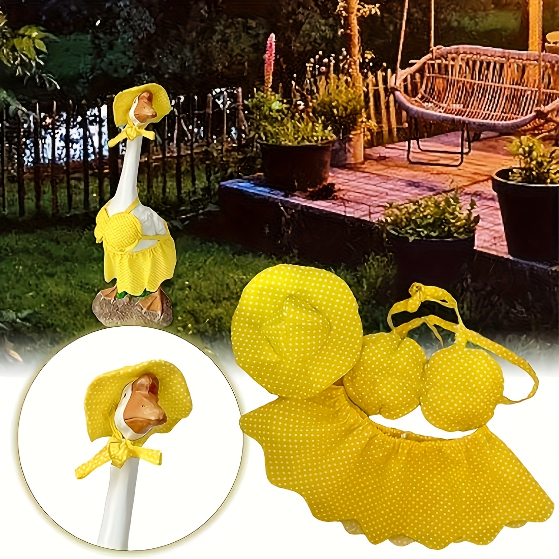 Goose Outfit 23 Inch Hawaii Bi - Home Decor Quirky のレビューと価格