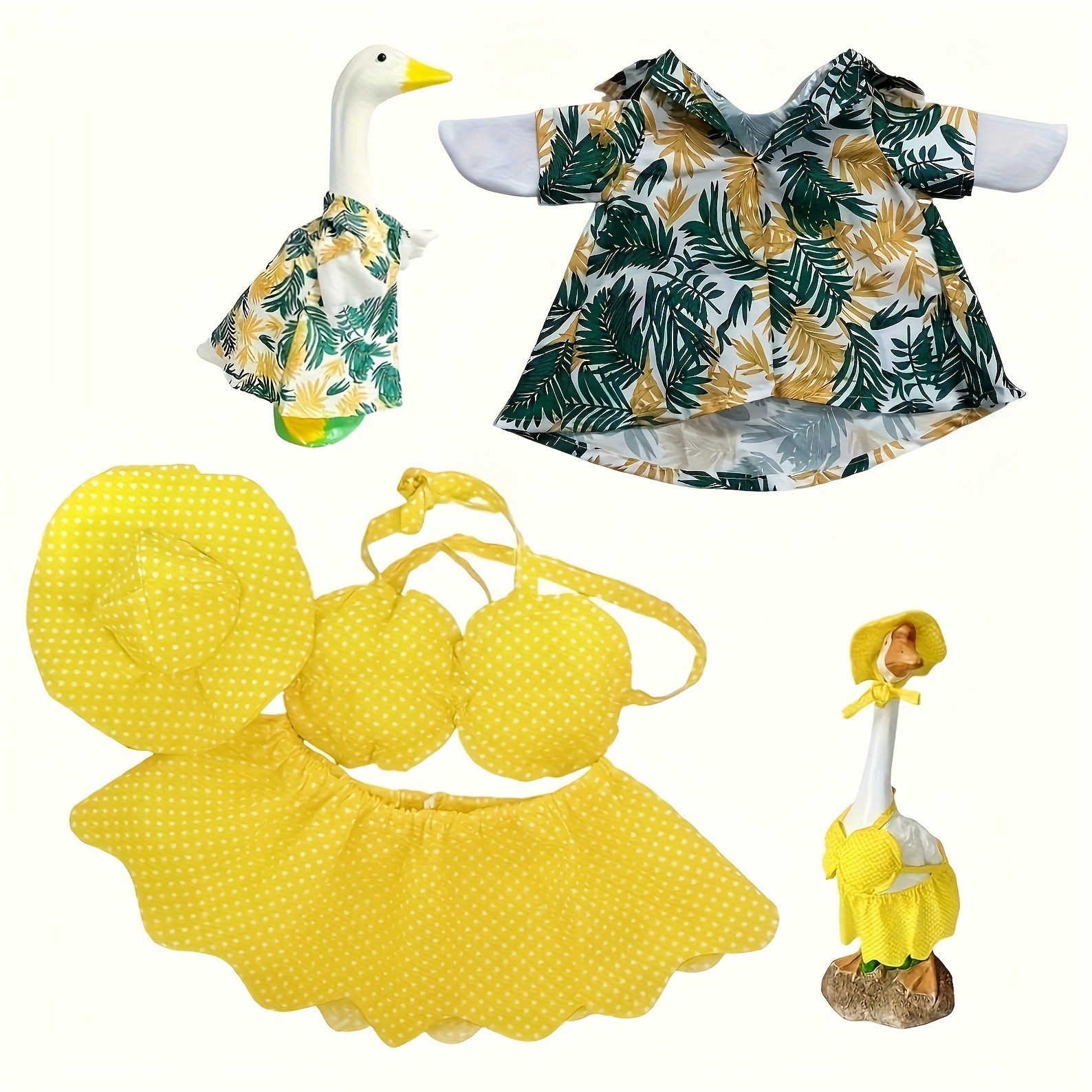 Goose Outfit 23 Inch Hawaii Bi - Home Decor Quirky のレビューと価格