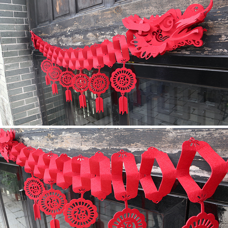 2026 Chinese New Year Dragon D - Home Decor Garland のレビューと価格