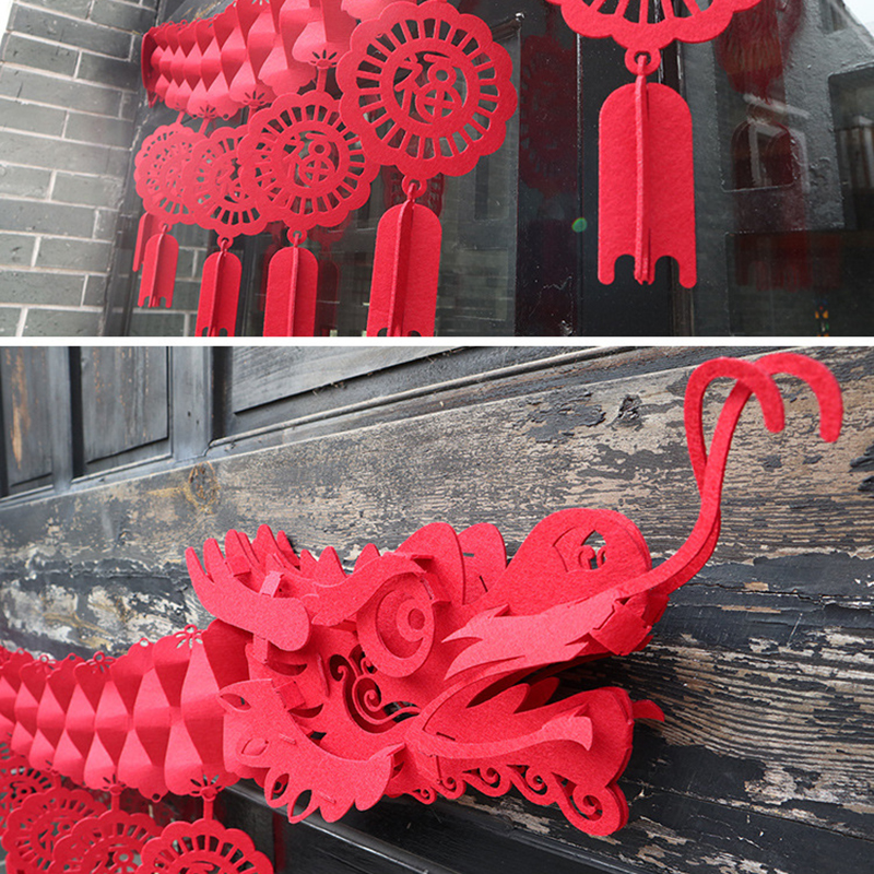2026 Chinese New Year Dragon D - Home Decor Garland のレビューと価格