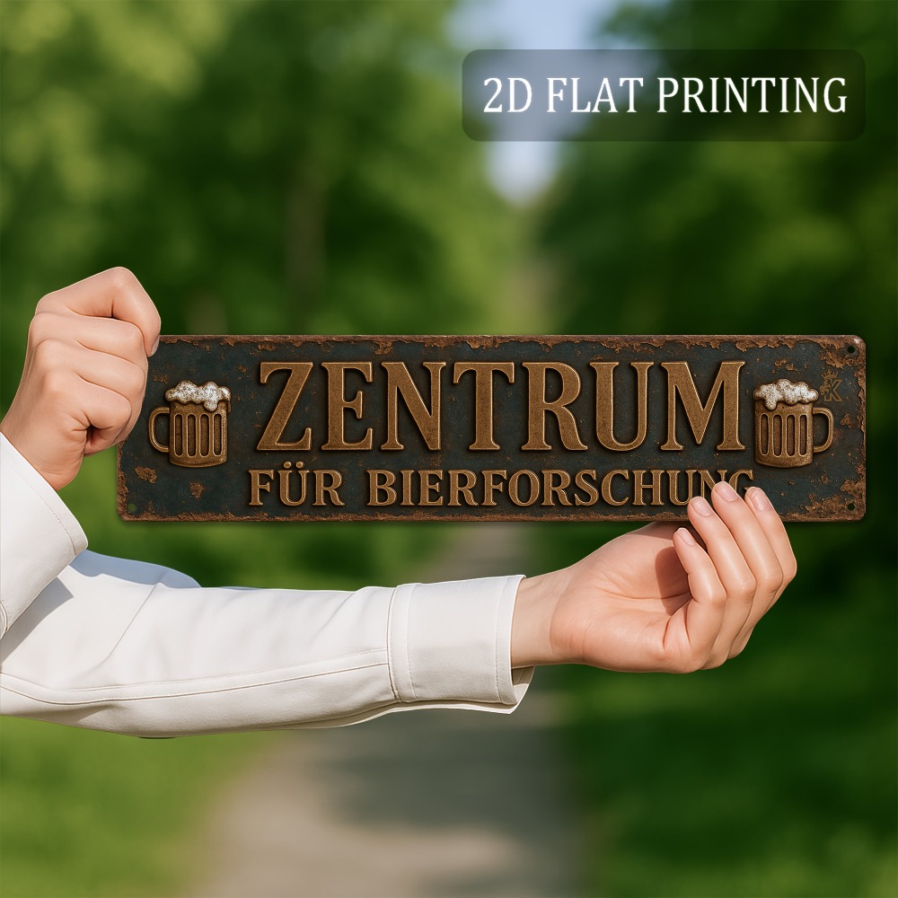 2D Flat Funny Beer Research Ce - Germany Home Decor のレビューと価格
