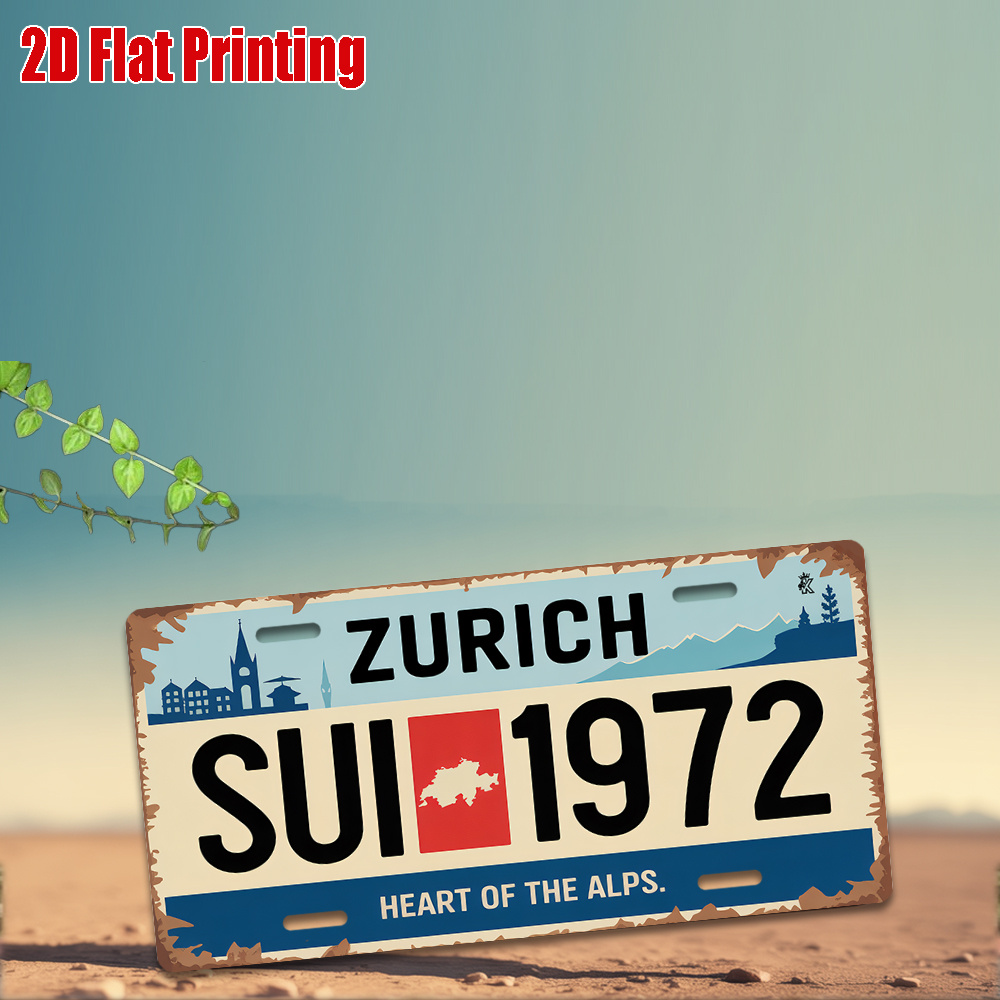 AL Sign - Vintage Durable Meta - Home Decor Zurich のレビューと価格