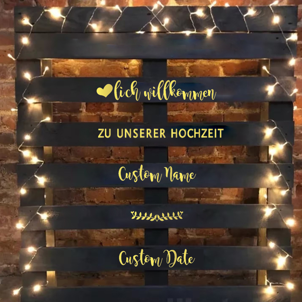 German Personalized Wedding Pa - Germany Home Decor のレビューと価格