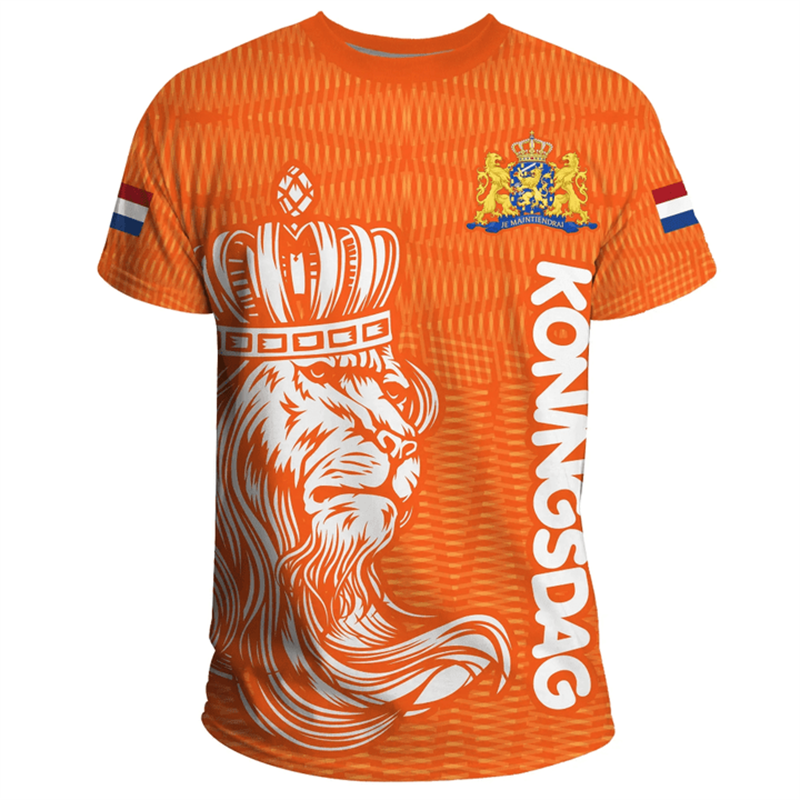 2026 Netherlands Flag T-shirt  - Home Decor Netherlands のレビューと価格