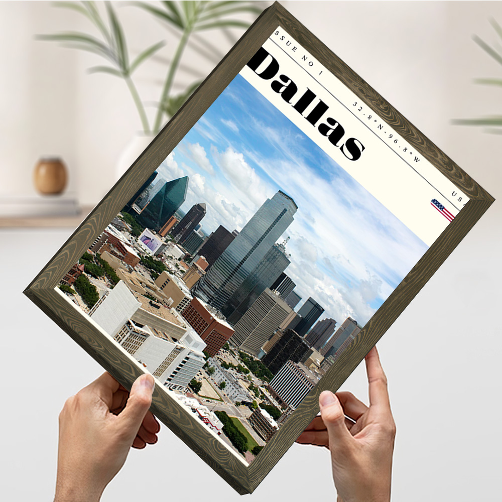 Dallas Texas Travel Printing P - Home Decor Dallas のレビューと価格