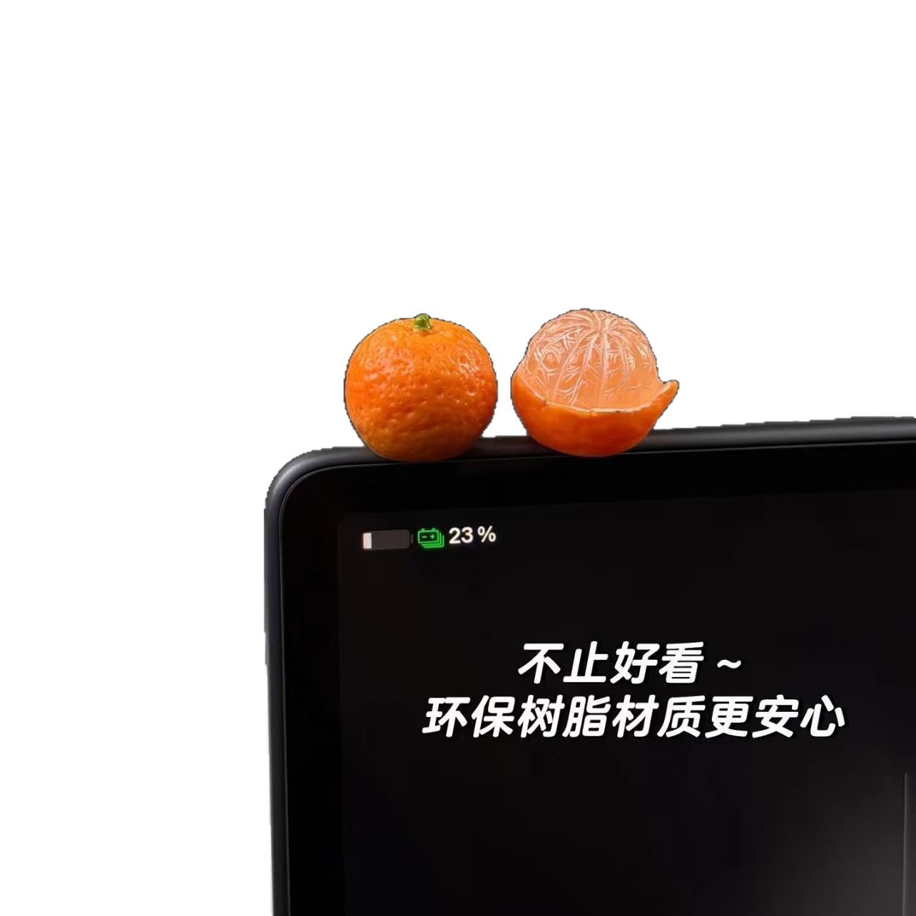 Cute Orange Ornament Kawaii Mi - Home Decor Orange のレビューと価格