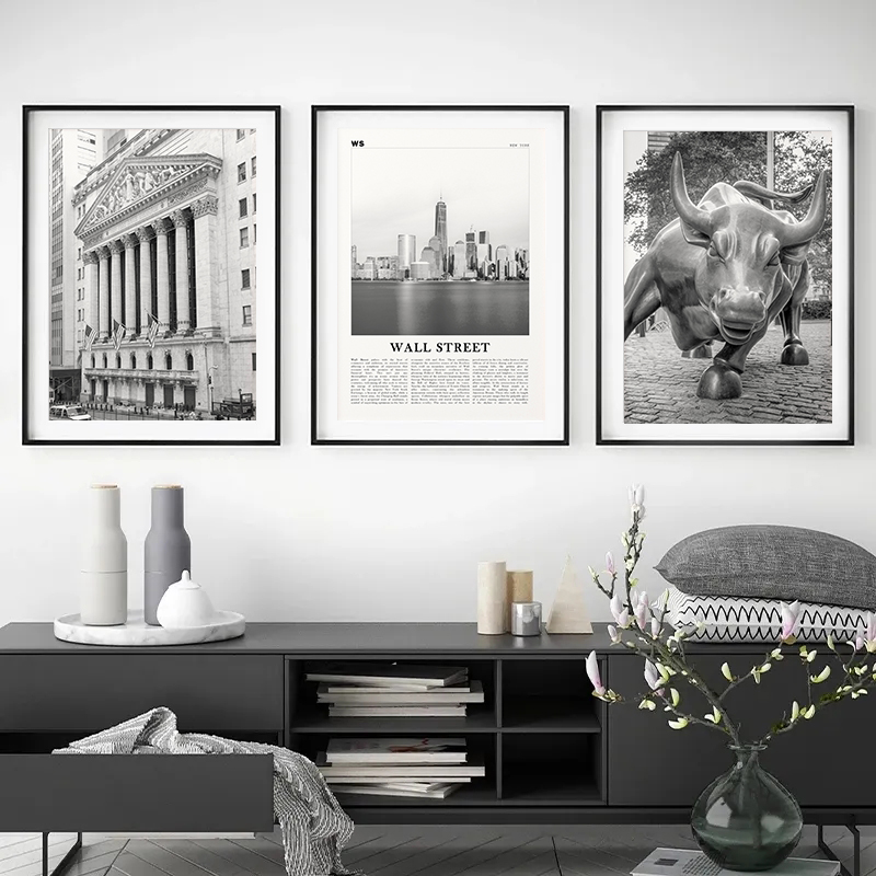 Vintage Black&White Wall Stree - Home Decor Exchange のレビューと価格