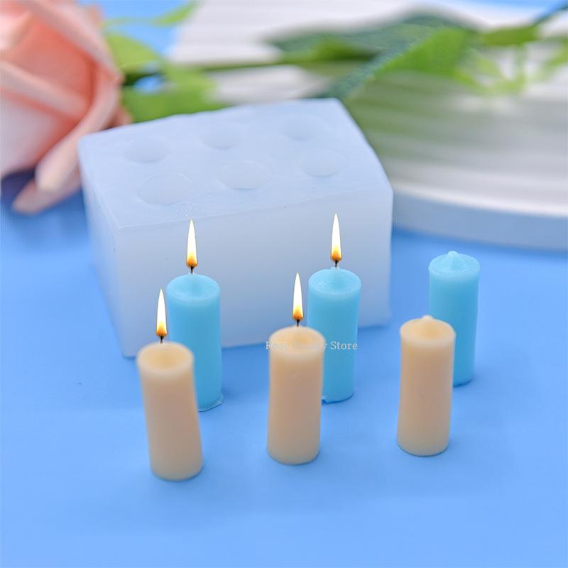 Mini Candle Silicone Mold Diy  - Home Decor Korea のレビューと価格