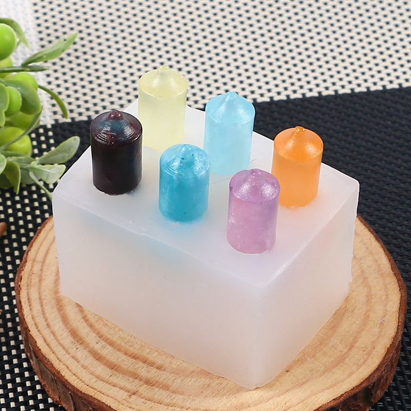 Mini Candle Silicone Mold Diy  - Home Decor Korea のレビューと価格