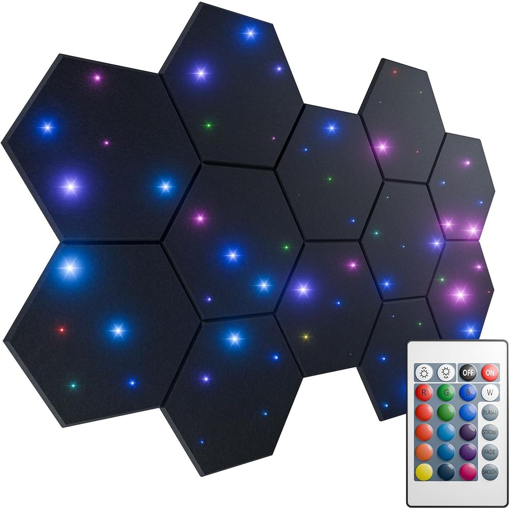 Hexagonal Acoustic Wall Panels - X Home Decor のレビューと価格