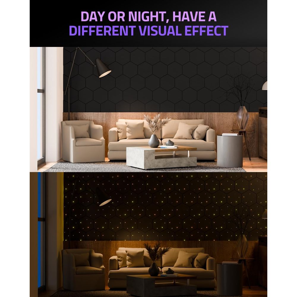 Hexagonal Acoustic Wall Panels - X Home Decor のレビューと価格
