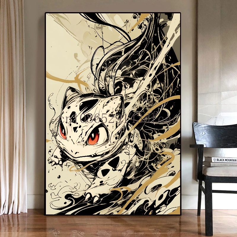 Anime Figures Pokemon Ink Pain - Home Decor Niche のレビューと価格