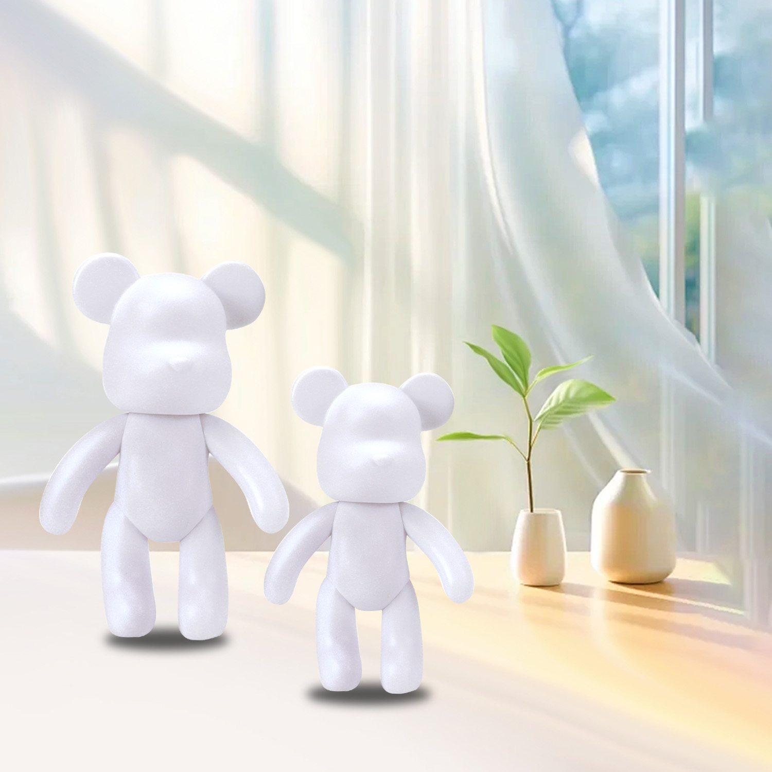 DIY Fluid Bear Sculpture Handm - Home Decor Korea のレビューと価格