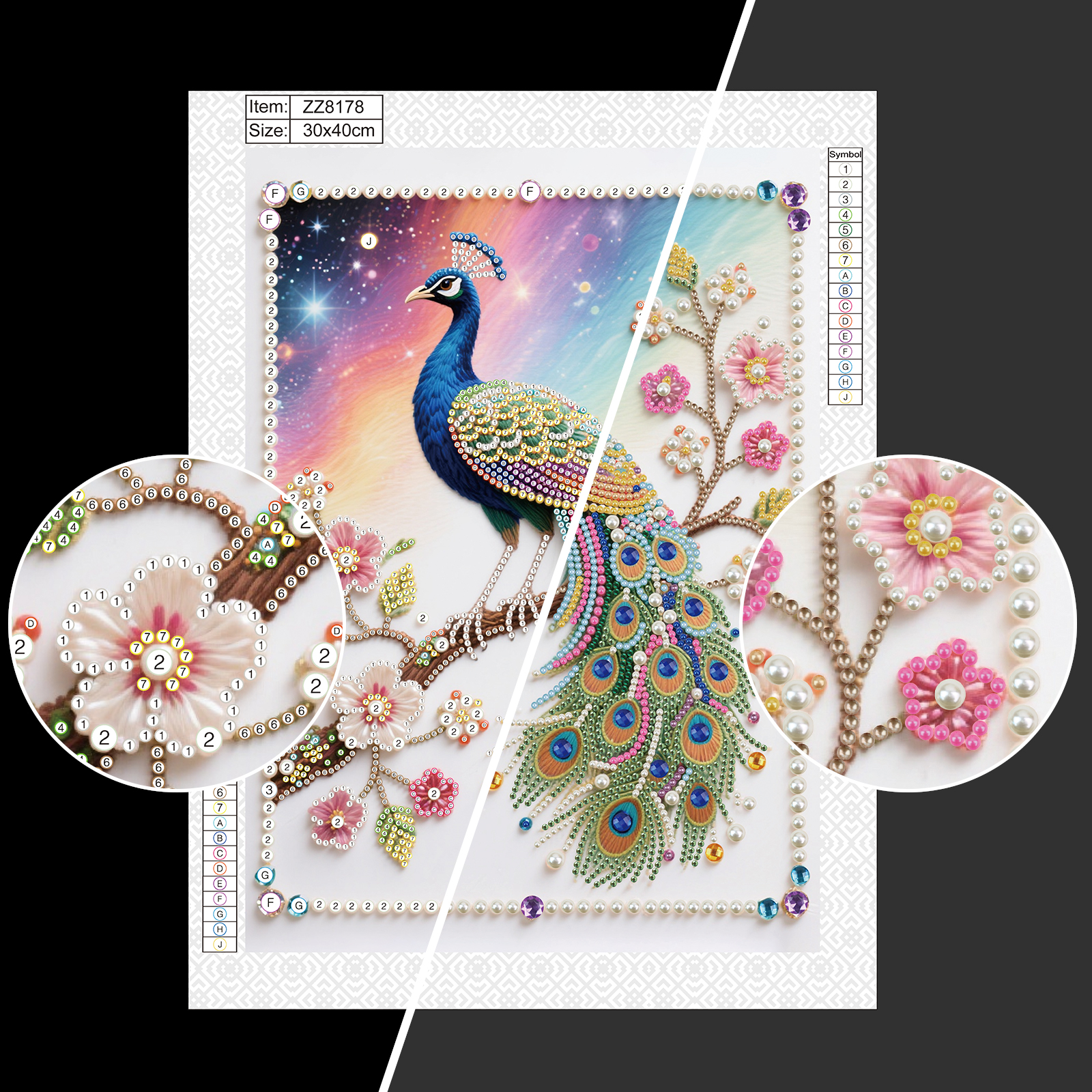 DIY Pearl Diamond Art Painting - Home Decor Quirky のレビューと価格