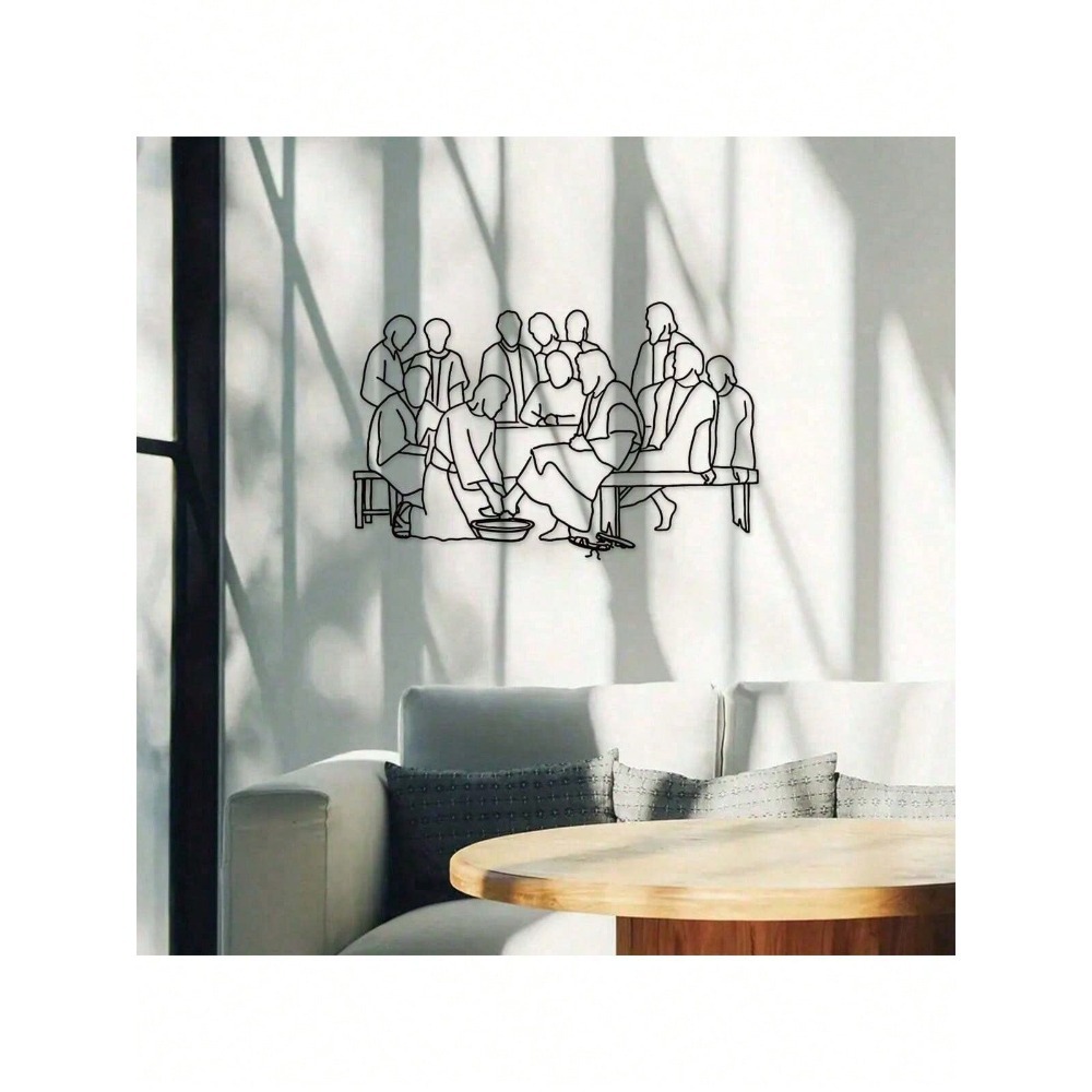 1pc Jesus Apostles Metal Wall  - Home Decor Jesus のレビューと価格