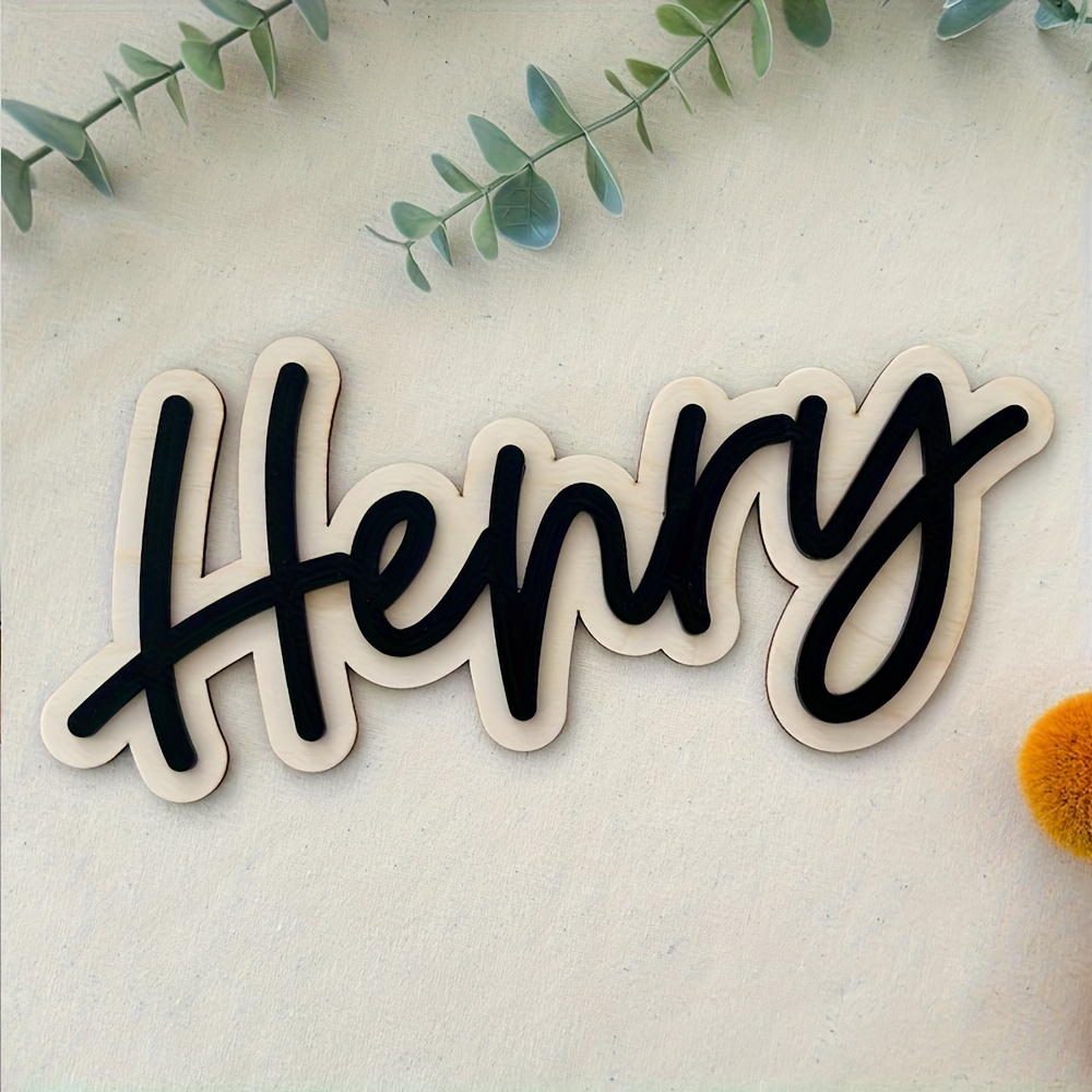 Customizable Double-Layered Wo - Home Decor Wall Art のレビューと価格