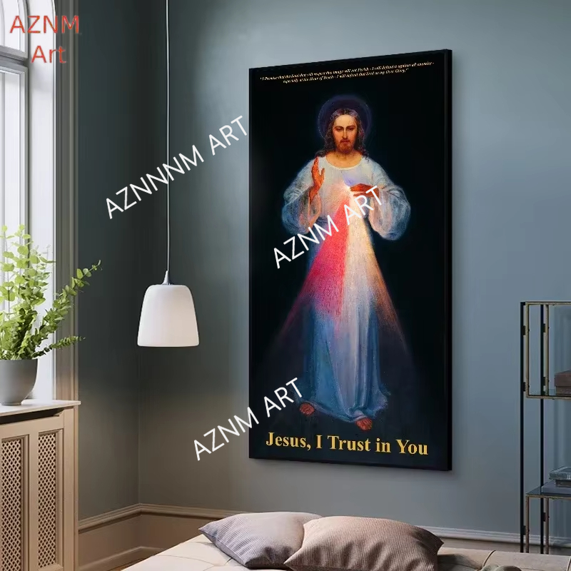 1PC ，Jesus, Divine, Mercy Pray - Home Decor Jesus のレビューと価格