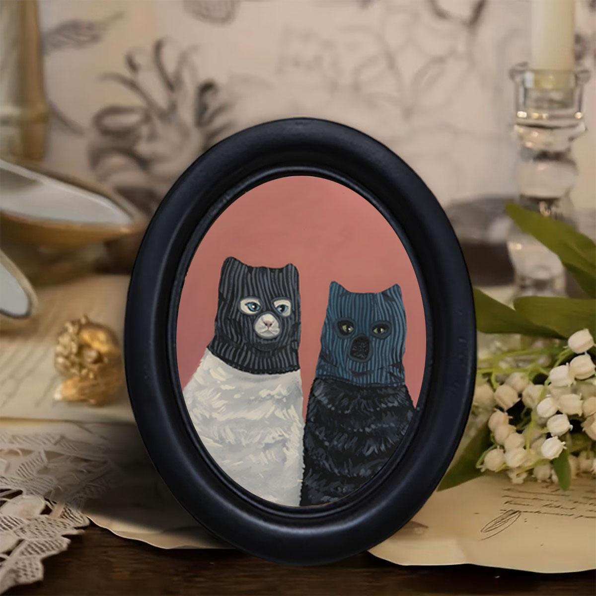 1 Piece of Quirky Robber Cat W - Home Decor Quirky のレビューと価格