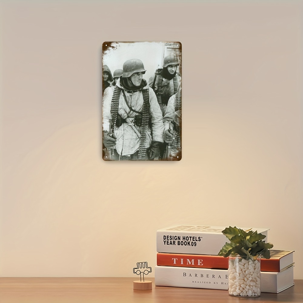 Vintage German Soldier Metal W - Germany Home Decor のレビューと価格