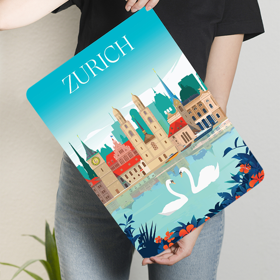 Zurich City Skyline with Lake  - Home Decor Zurich のレビューと価格