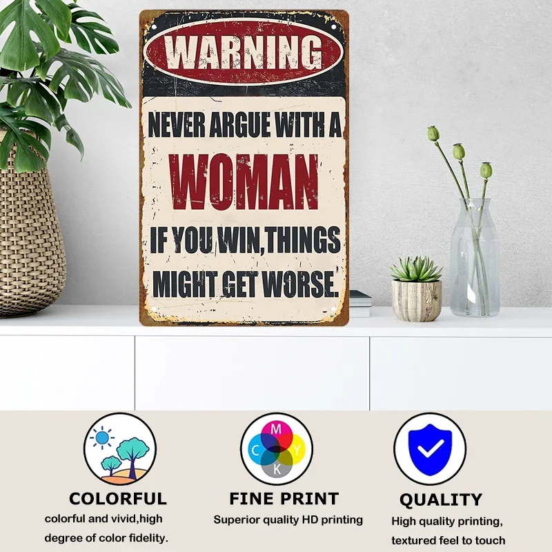 Funny Tin Sign Toilet Home Off - X Home Decor のレビューと価格