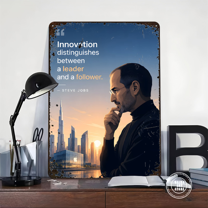 Steve Jobs Quote on Innovation - Home Decor Quotes On Wall のレビューと価格