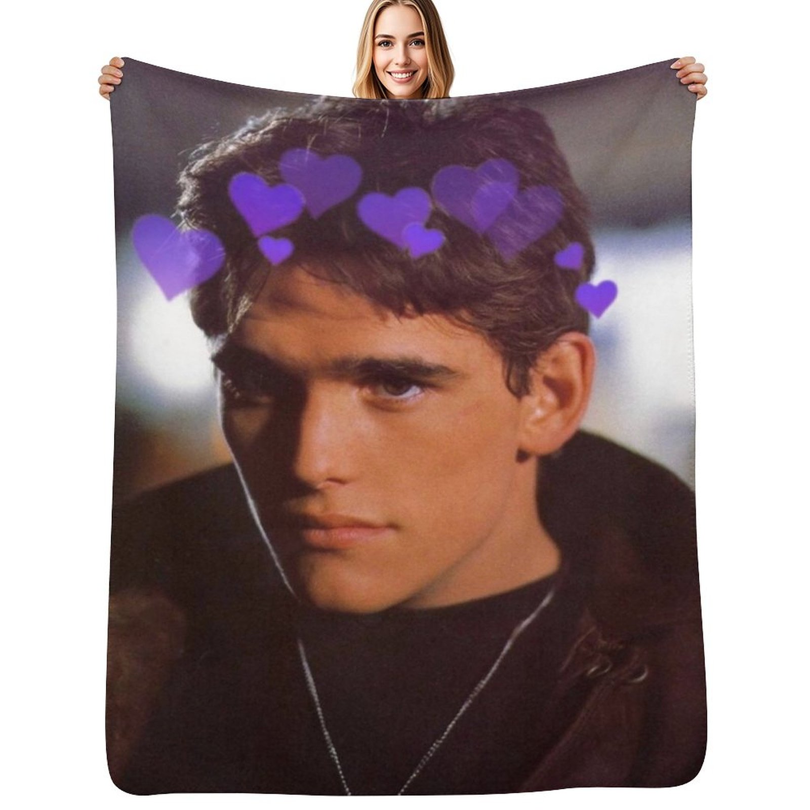 Dallas winston hearts Throw Bl - Home Decor Dallas のレビューと価格