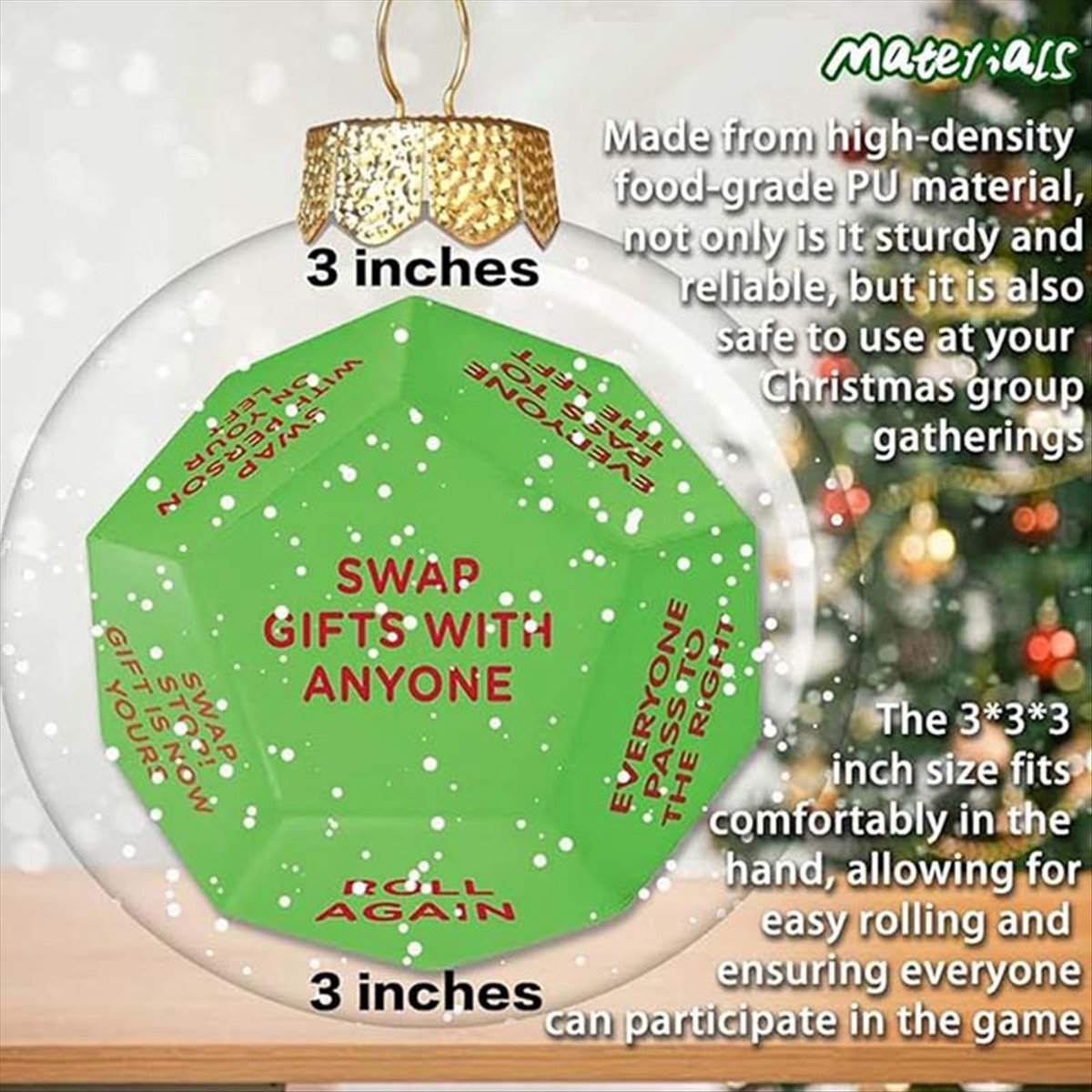 BHBL 2PCS Santa Swap Gift Exch - Home Decor Exchange のレビューと価格