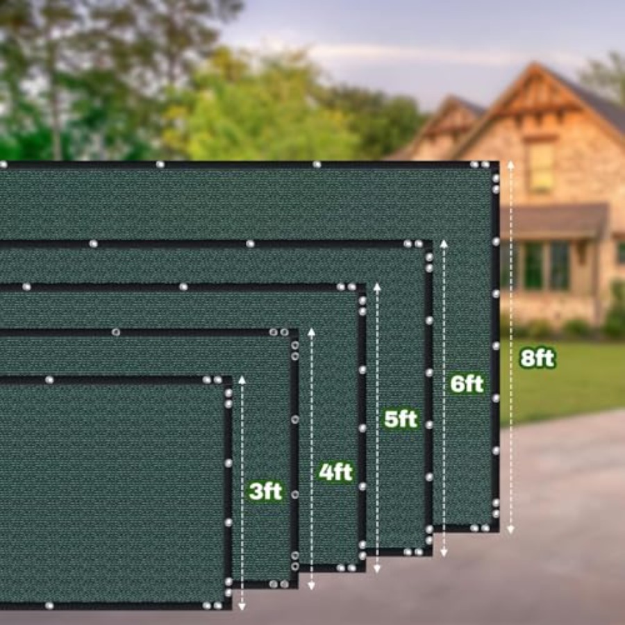 Privacy Screen Fence 4Feet x 5 - X Home Decor のレビューと価格