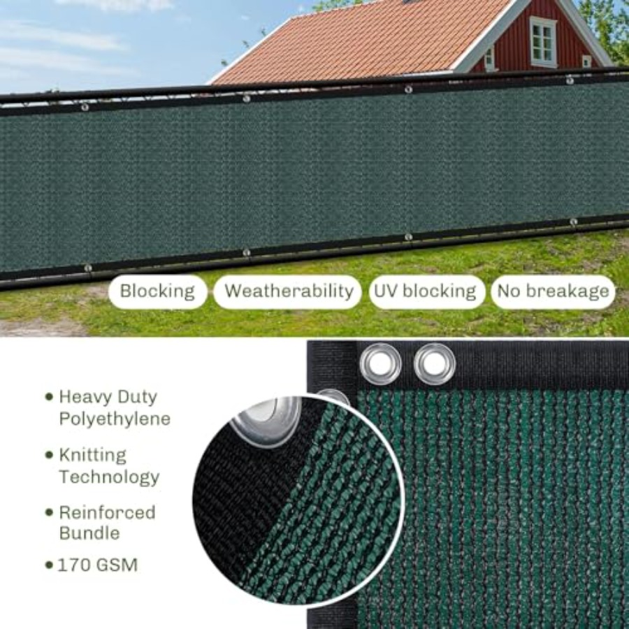 Privacy Screen Fence 4Feet x 5 - X Home Decor のレビューと価格