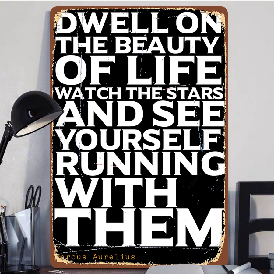 Dwell on the Beauty of Life Ma - Home Decor Quotes On Wall のレビューと価格