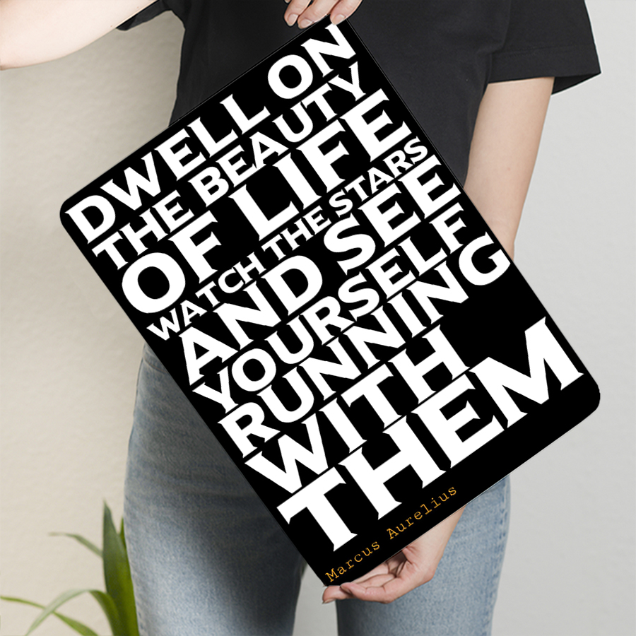 Dwell on the Beauty of Life Ma - Home Decor Quotes On Wall のレビューと価格