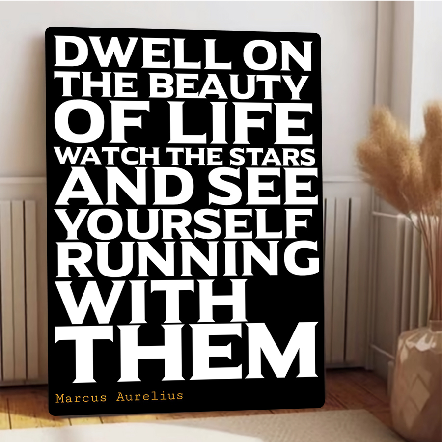 Dwell on the Beauty of Life Ma - Home Decor Quotes On Wall のレビューと価格