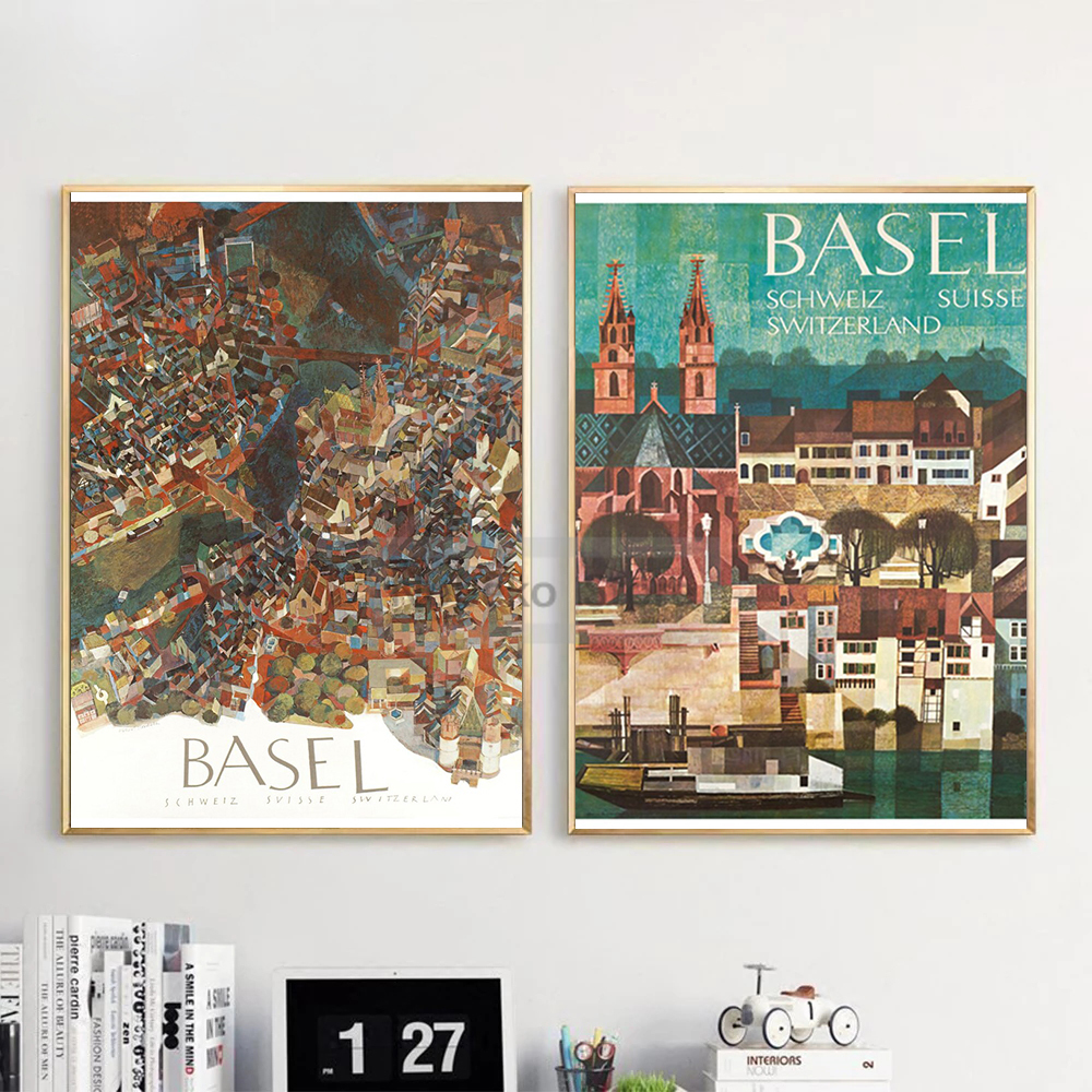 Switzerland Vintage Travel Pos - Home Decor Zurich のレビューと価格