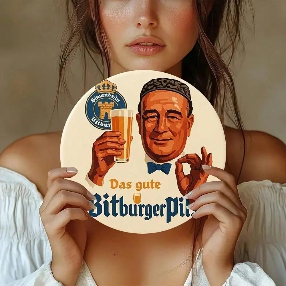 Retro Bitburger German Brewery - Germany Home Decor のレビューと価格
