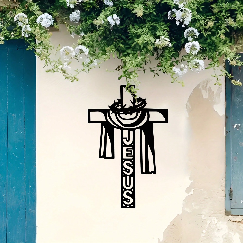 Rustic Iron Wall Art - Jesus C - Home Decor Jesus のレビューと価格