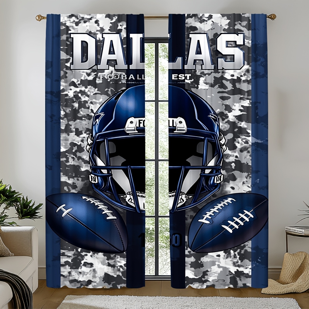 Dallas Football Door Curtains  - Home Decor Dallas のレビューと価格