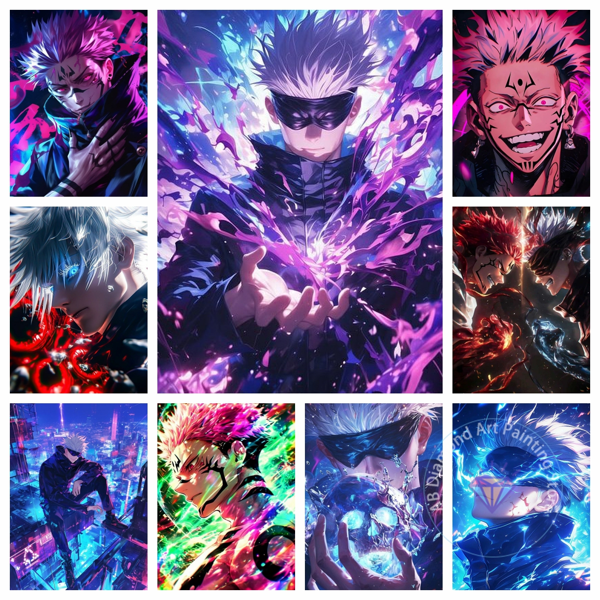 Jujutsu Kaisen Satoru Gojo Ani - Home Decor Korea のレビューと価格