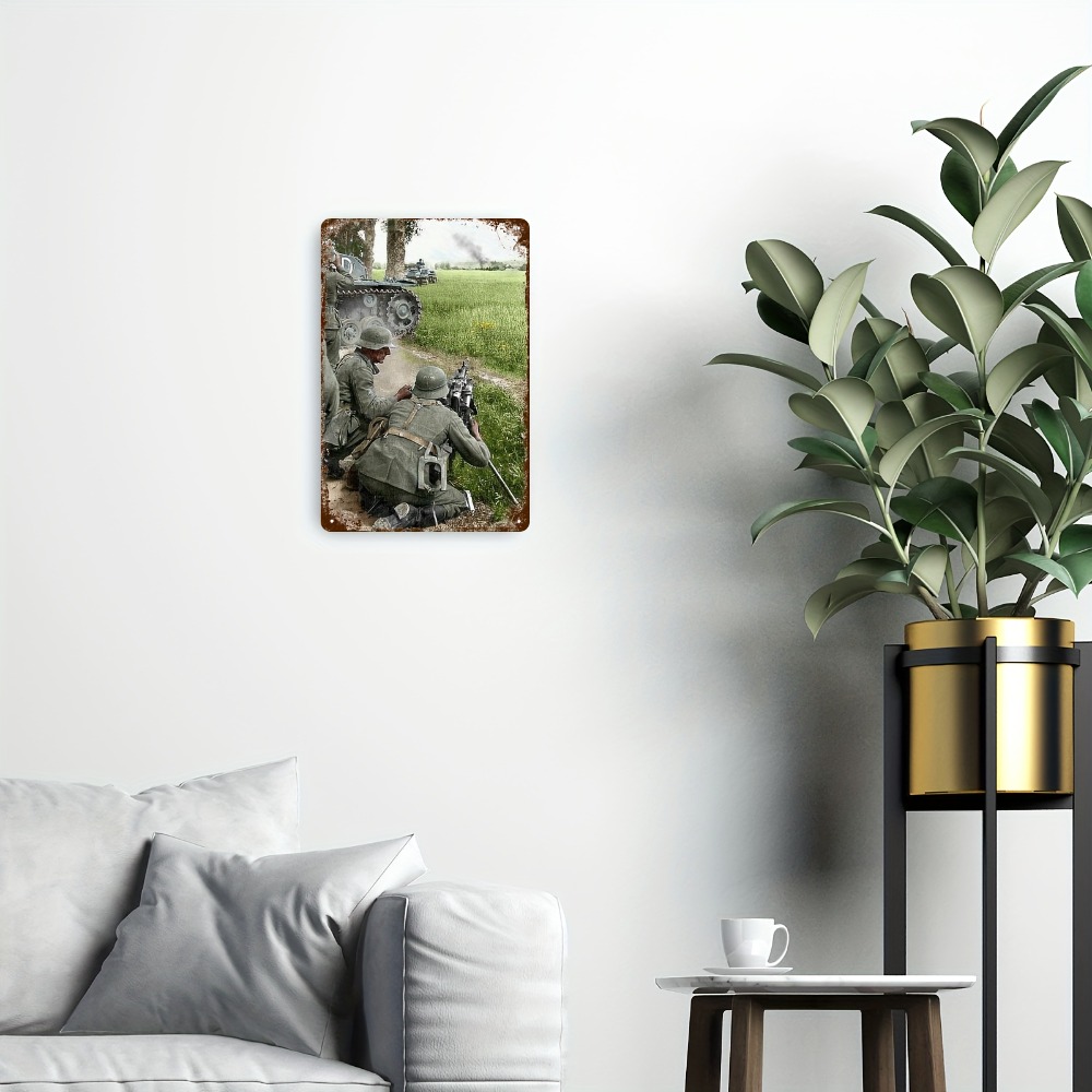 Vintage German Military Metal  - Germany Home Decor のレビューと価格