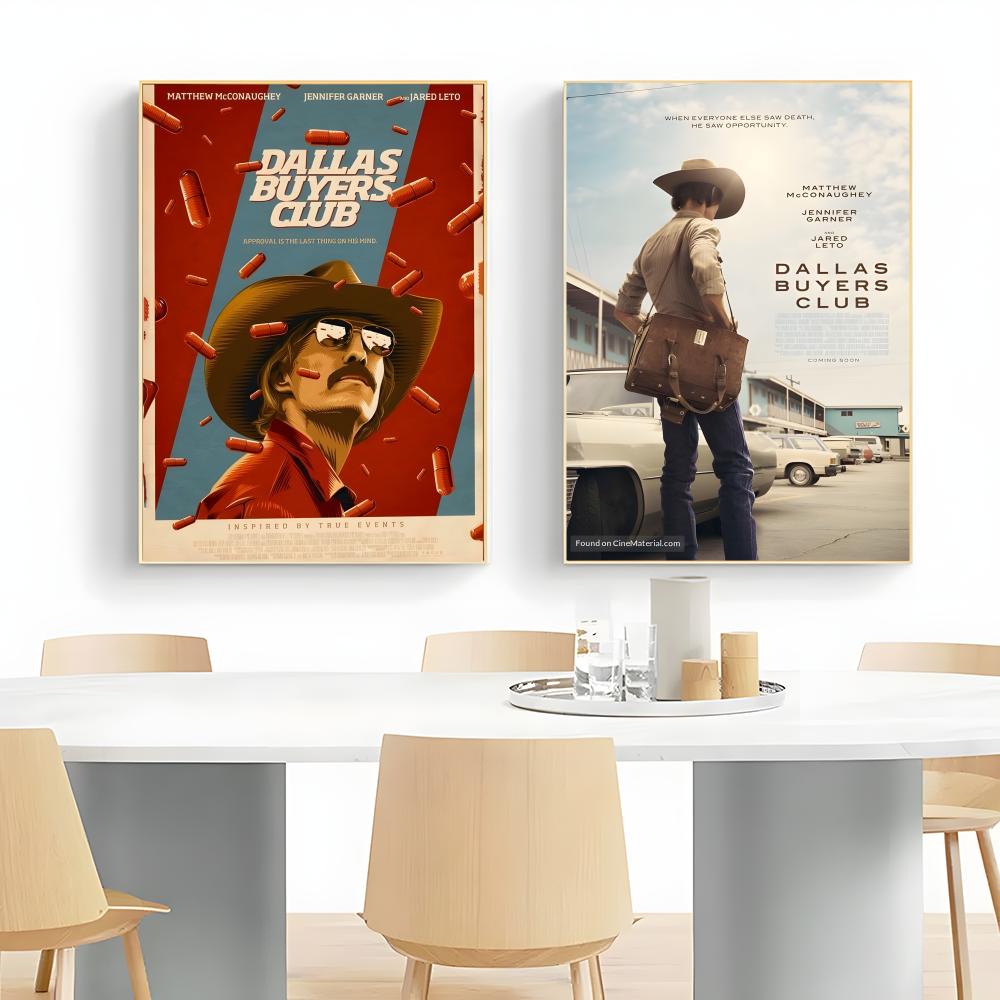 Dallas Buyers Club Poster Wall - Home Decor Dallas のレビューと価格