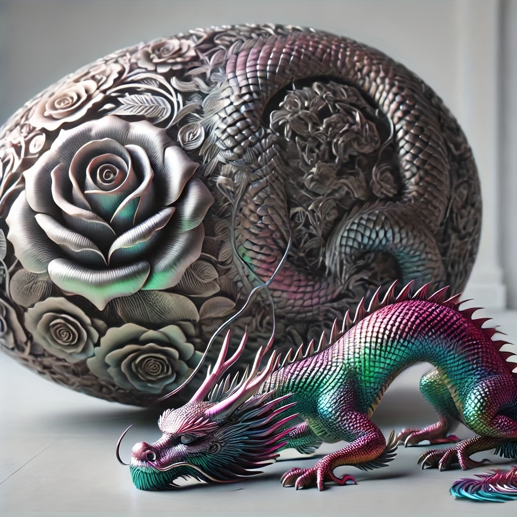 3D Printed Dragon Egg Statue w - Home Decor Exchange のレビューと価格