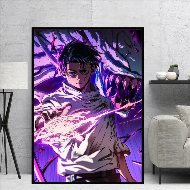 Jujutsu Kaisen Yuta Okkotsu &  - Home Decor Wall Art のレビューと価格