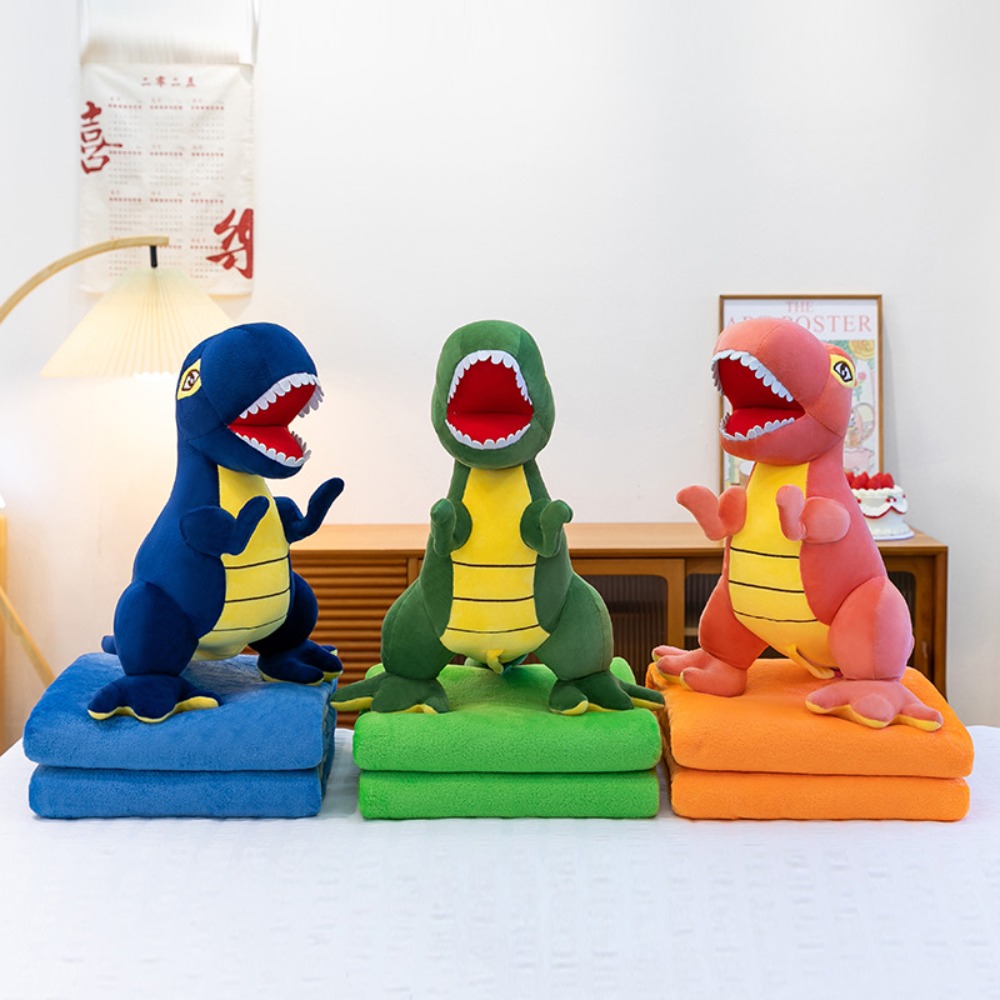Cartoon 2-in-1 Pillow Blanket  - Decorative Throw Pillow のレビューと価格