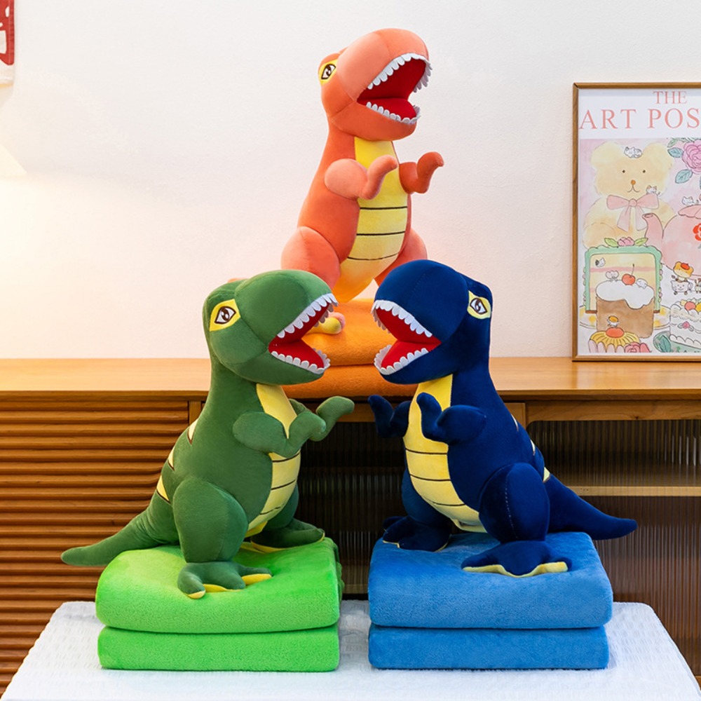 Cartoon 2-in-1 Pillow Blanket  - Decorative Throw Pillow のレビューと価格
