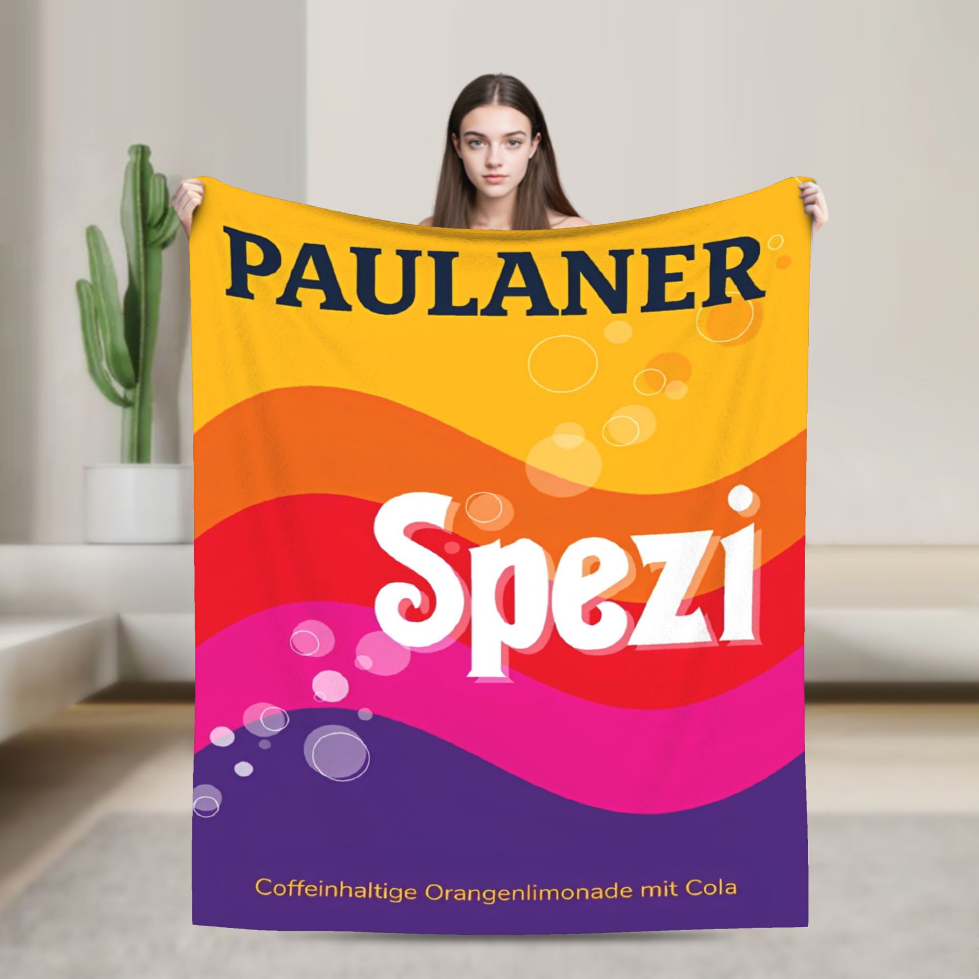 Paulaner Spezi Blankets German - Germany Home Decor のレビューと価格