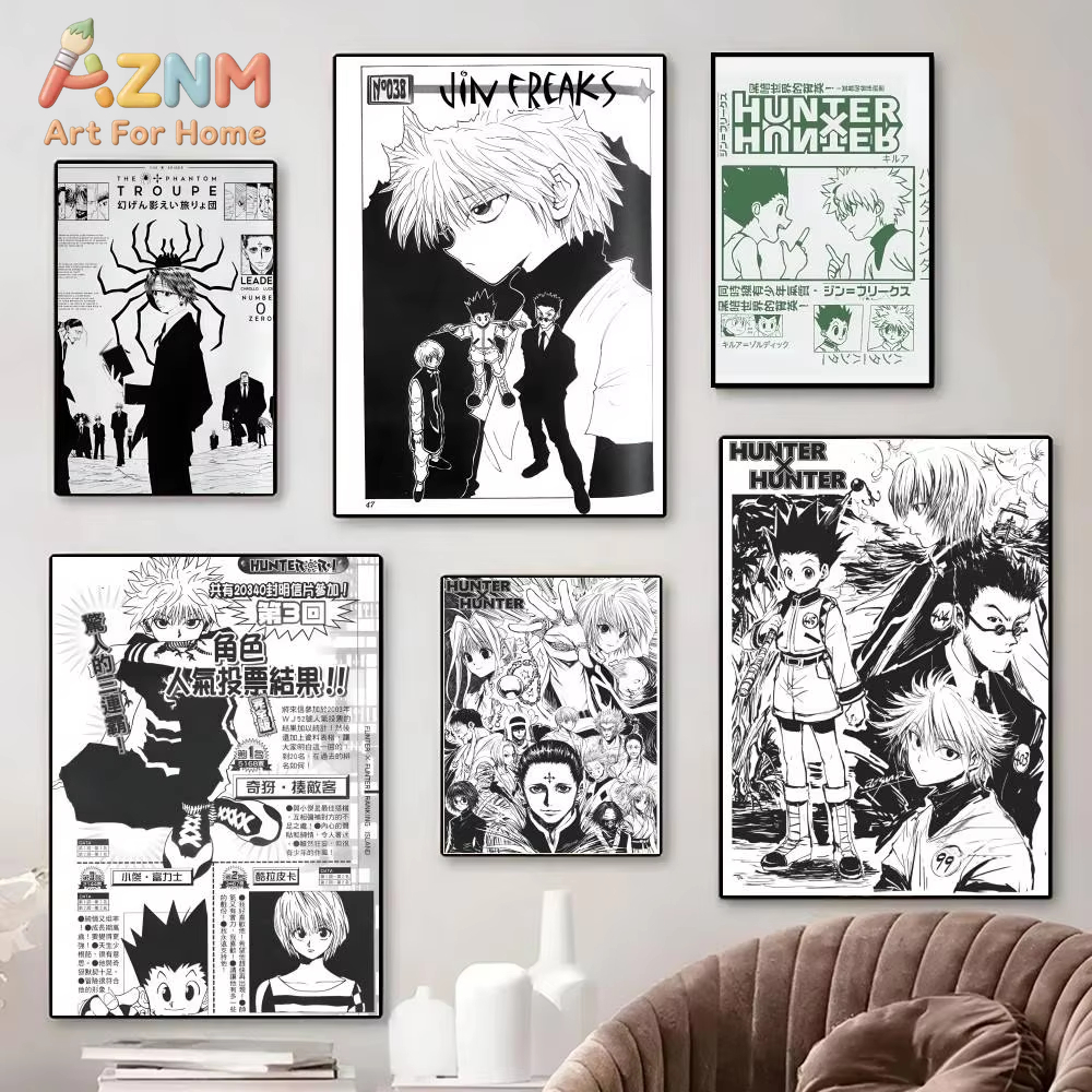 1pcs H-Hunter x hunter Paper P - X Home Decor のレビューと価格