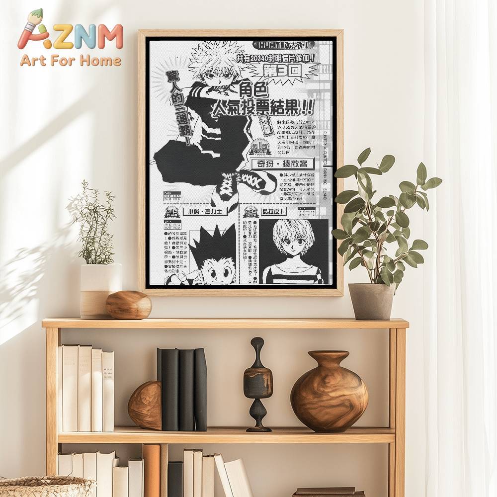 1pcs H-Hunter x hunter Paper P - X Home Decor のレビューと価格